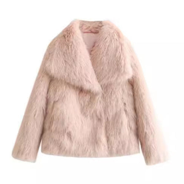Warda® | Manteau Effet Fourrure Doux et Stylé