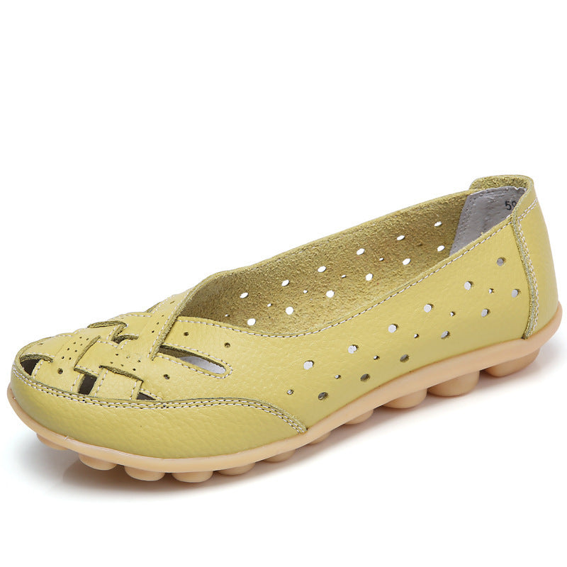 Orays® | Sandales en cuir respirant et design creux - Confort absolu