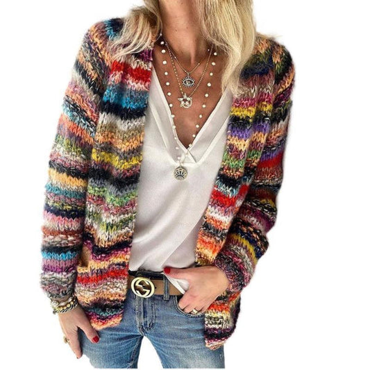 Matilda® | Cardigan en Tricot Léger de Style Européen