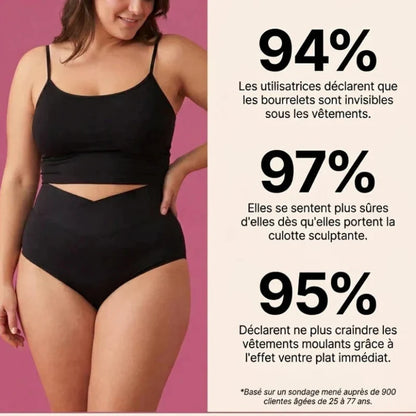 Lucky® | Culotte Gainante Taille Haute Sans Couture - Effet Ventre Plat