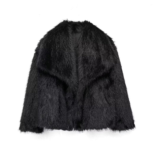 Warda® | Manteau Effet Fourrure Doux et Stylé
