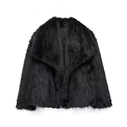 Warda® | Manteau Effet Fourrure Doux et Stylé