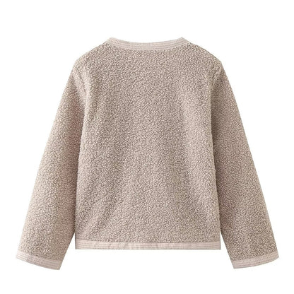 Vironika® | Cardigan Court en Maille Tricotée