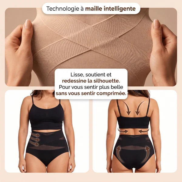 Lucky® | Culotte Gainante Taille Haute Sans Couture - Effet Ventre Plat