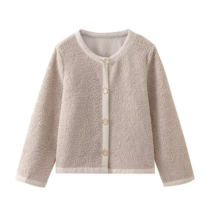 Vironika® | Cardigan Court en Maille Tricotée