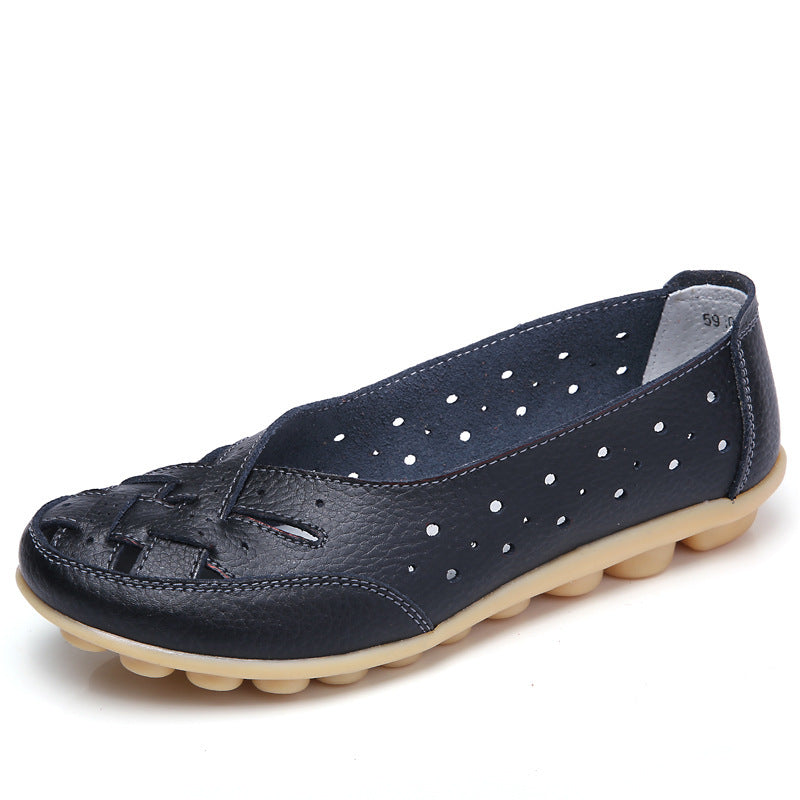 Orays® | Sandales en cuir respirant et design creux - Confort absolu