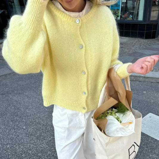 Bray® | Cardigan Doux et Élégant en Maille