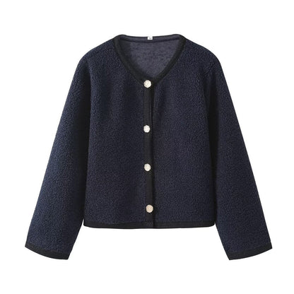 Vironika® | Cardigan Court en Maille Tricotée