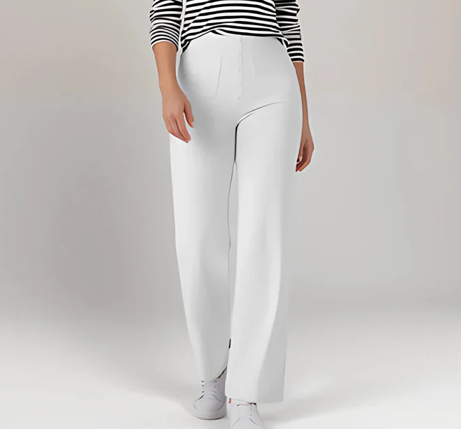 Velina® | Pantalon Décontracté à Taille Haute – Tissu Premium & Coupe Parfaite